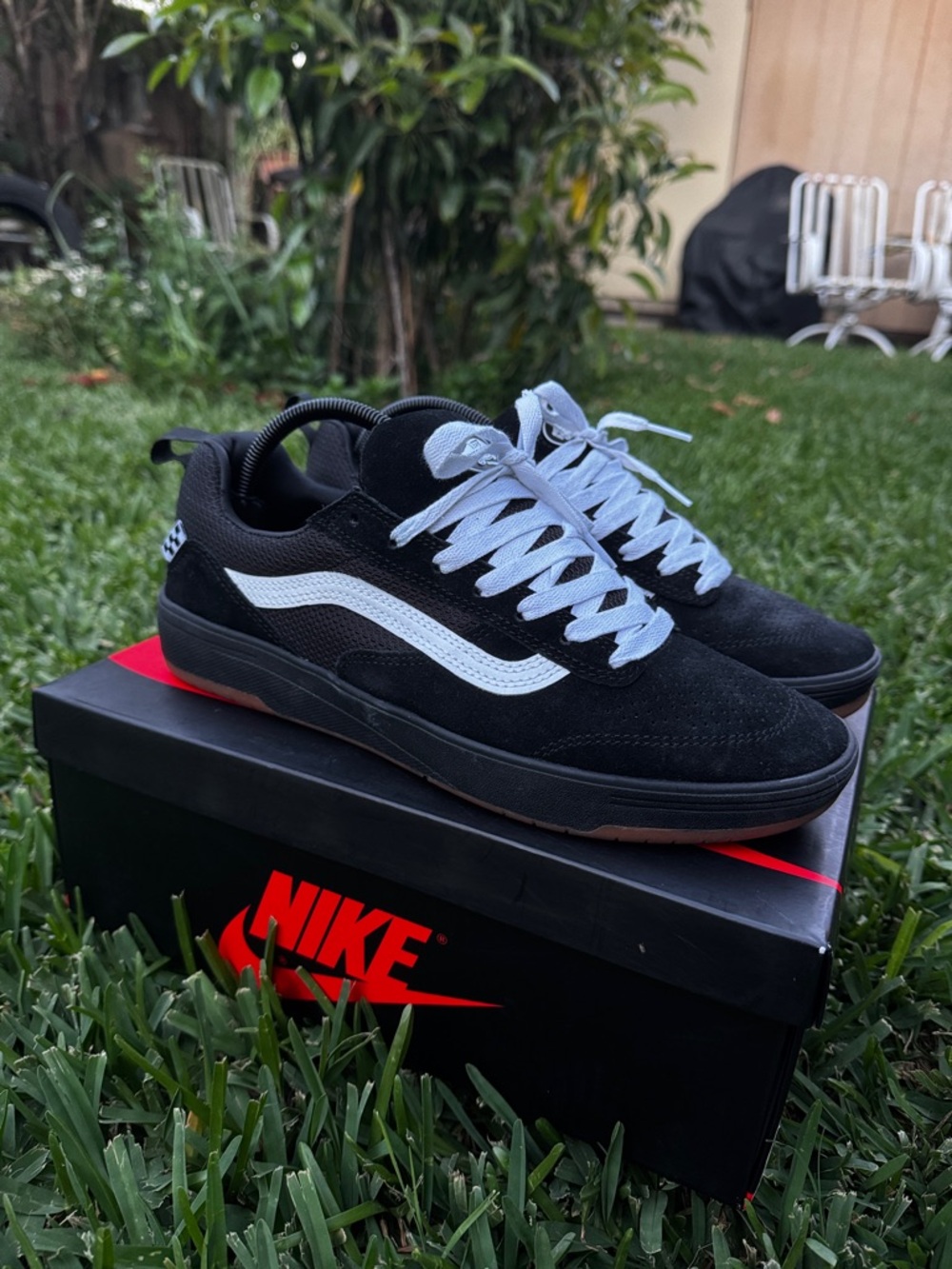 Vans Zahba skate shoes - Black/Teal 
(M 10 / W 11.5)